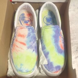 Nike Kids Tie-Dye Slip-On Shoes
